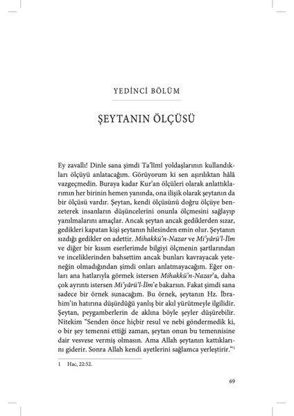 Düşünmenin Doğru Ölçüsü - İmam Gazali