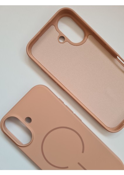 iPhone 16 Magsafe ile Uyumlu Yumuşak Soft Mükemmel Manyetik Esnek Lansman Silikon Kılıf modelleri