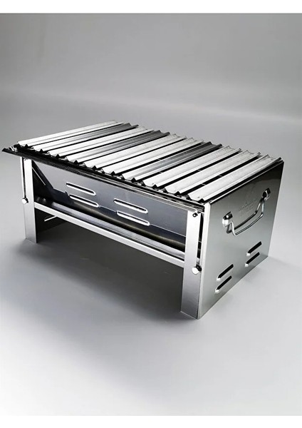 Marina Grill Istanbul Krom Katlanır Mangal (Çantalı)