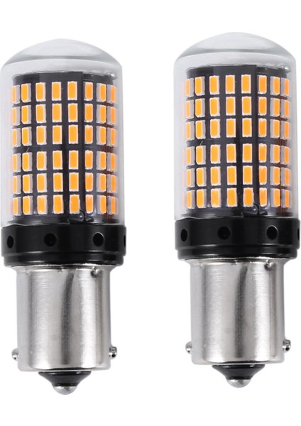 12X 1156 BAU15S LED 3014 144 Smd 7506 1003 1073 Canbus Süper Parlak Araba Freni Ters Kuyruk Ampul Yüksek Güç (Yurt Dışından) fiyatları