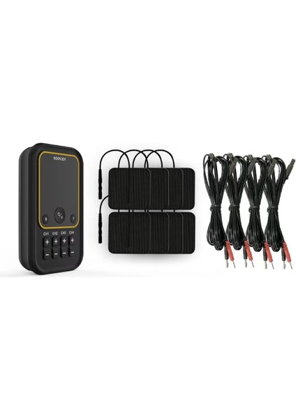 x Pool Roovjoy R-C101C 4 Kanallı Dijital Bataryalı Tens+Ems Burst Cihazı 50 Programlı