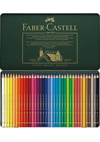 Polychromos Kuru Boya Kalemi 36 Renk Özel Kutu Yüksek Kalite Pigmentler