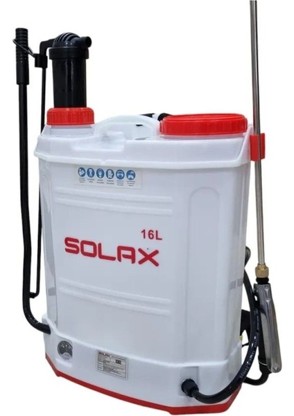 CF-16C 16 Lt Şarjlı-Manuel Ilaçlama Pompası Akülü Sırt Pompası. fırsatları