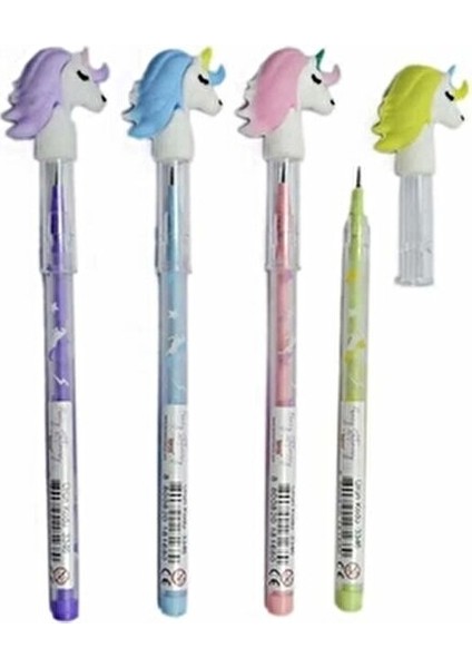 Unicorn Kalem Pembe Renkli 11 Parça Değiştirilebilir Uçlu Ergonomik Tasarım fiyatları