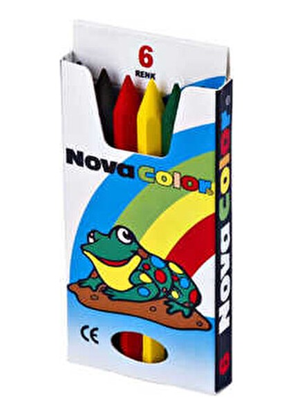 1106 Color 6'lı Pastel Kalem Seti Renkli 6 Adet Çocuklar İçin Eğlenceli fiyatları
