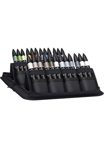 Promarker Çift Uçlu Keçeli Kalem 24'lü Geniş Renk Seçeneği ile Sanatçılar İçin indirimleri