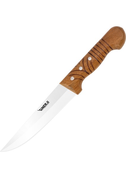 Wooden Saplı Kasap Bıçağı 16,5 cm