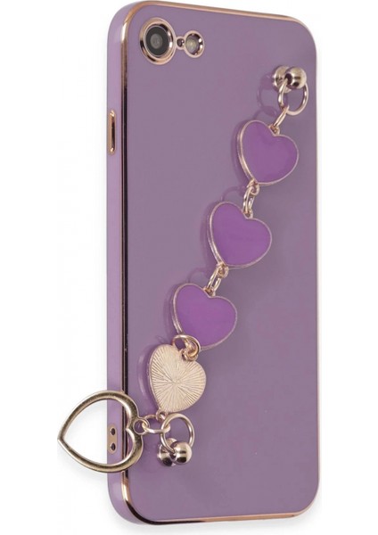 iPhone 7 Kılıf Esila Silikon - Mor