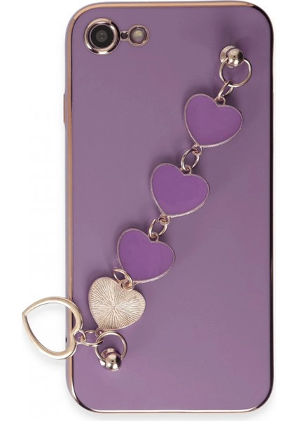 iPhone 7 Kılıf Esila Silikon - Mor fiyatları