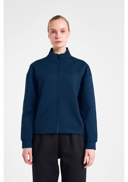Kadın Fermuarlı Sweatshirt 25N-2123