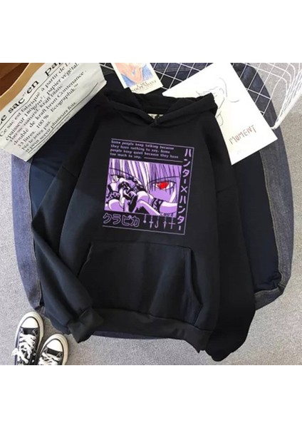 Touz Anime Hunter x Hunter Kurapika (Unisex) Kapşonlu