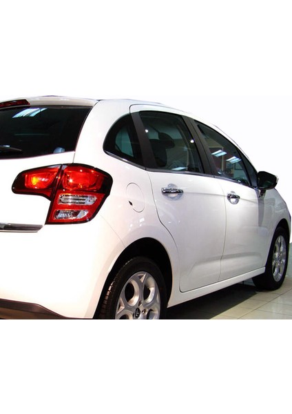 Citroen C3 HB Uyumlu Cam Çıtası Krom 6 Parça 2009 - 2016 Arası Arası Modeller İçin modelleri