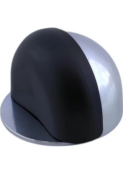 Yarımay Kapı Stoperi Tamponu 5 Adet Vidalı Metal Ağır Kapı Stopu Hızlı Durdurucu Tutucu Krom Gümüş. fırsatları