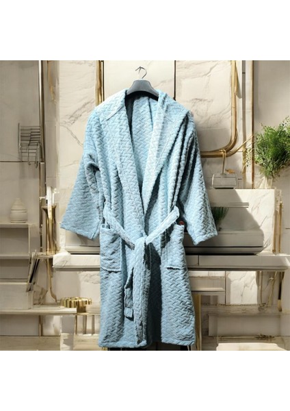 Bornoz Desenli Kumaş Kapüşonlu %100 Pamuk modelleri