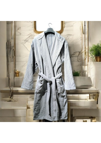 Bornoz Desenli Kumaş Kapüşonlu %100 Pamuk modelleri