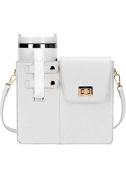 Deri Su Şişesi ve Termos Kahve Bardağı Çantası Su Bardağı Tutucu Çok Amaçlı Taşıma Çantası modelleri