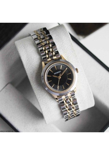 HM25141S01-4 Çelik Kordonlu Kadın Kol Saati modelleri