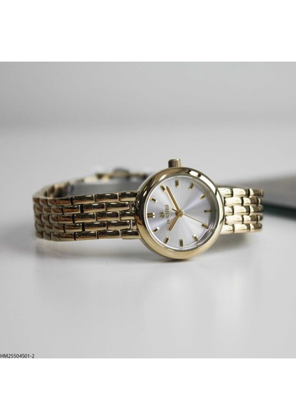 HM25504S01-2 Çelik Kordonlu Kadın Kol Saati