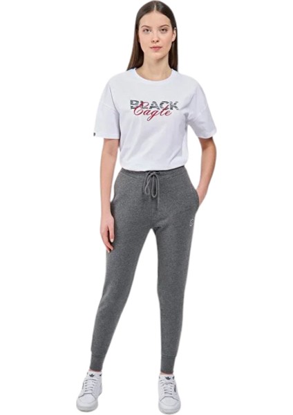 Klasik Kadın Alt Gri Eşofman