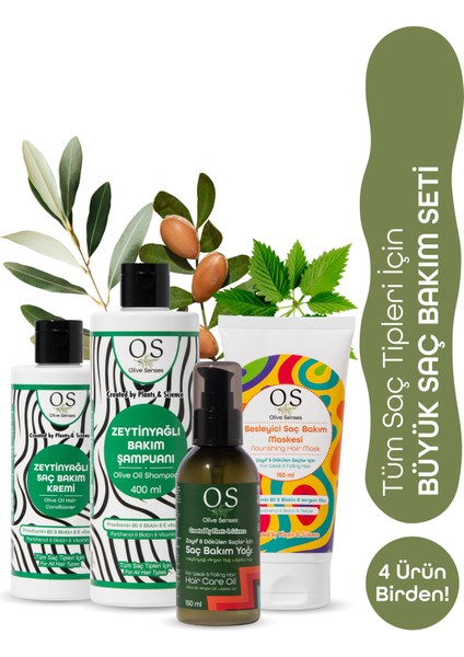 4' Lü Saç Bakım Seti
