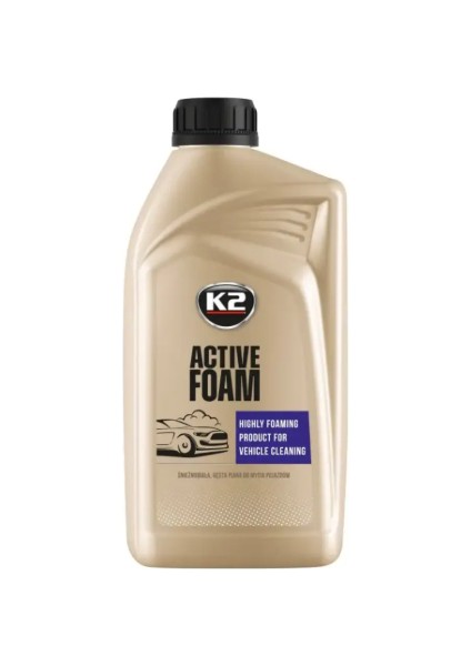 Active Foam Aktif Bileşenli Alkali Ön Yıkama Köpüğü 1 Litre
