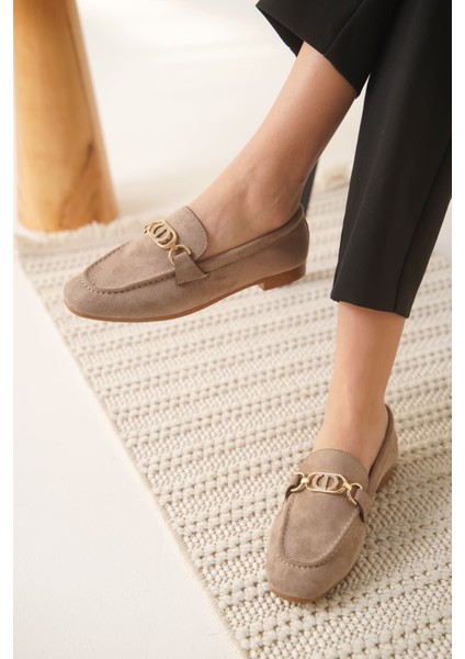 Modaserdem Hera Kadın Süet Vizon Günlük Ayakkabı indirimleri