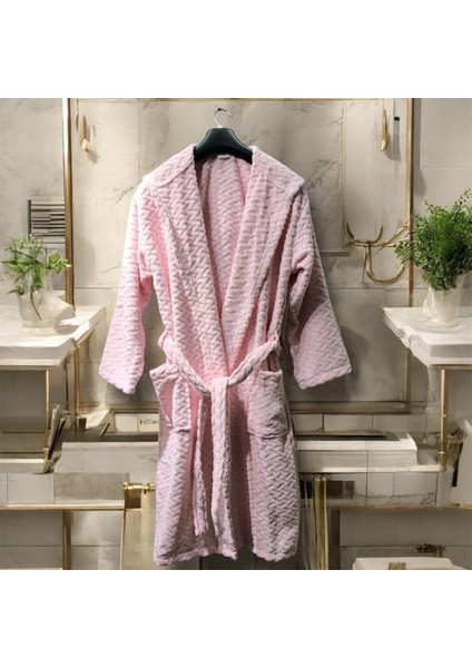 Bornoz Desenli Kumaş Kapüşonlu %100 Pamuk modelleri