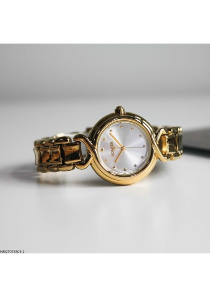 HM27078S01-2 Çelik Kordonlu Kadın Kol Saati