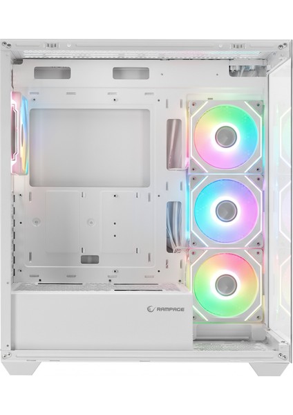 Hydra V4 750W 80 Plus Bronze Beyaz 4X12CM Rgb Fan Atx Mid-T Gaming Oyuncu Kasası modelleri