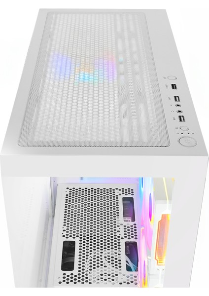 Hydra V4 750W 80 Plus Bronze Beyaz 4X12CM Rgb Fan Atx Mid-T Gaming Oyuncu Kasası indirimleri