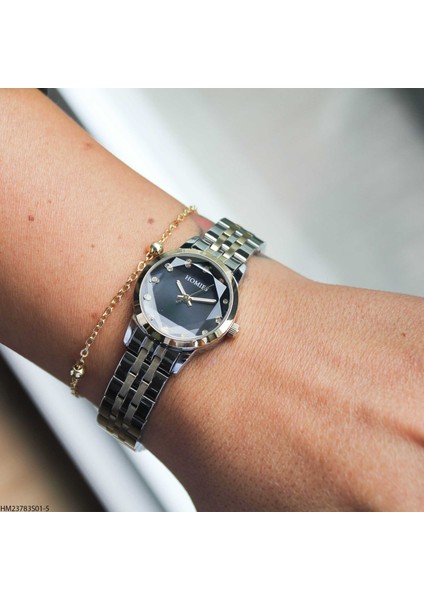 HM23783S01-5 Çelik Kordonlu Kadın Kol Saati fırsatları