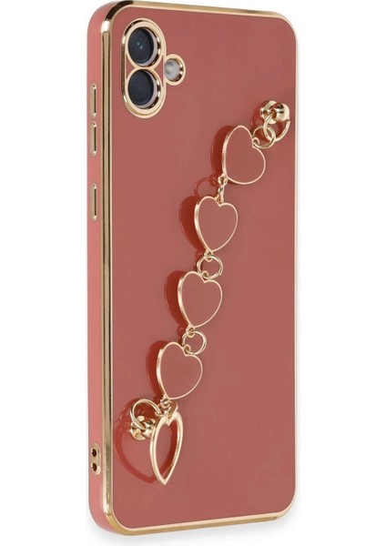 Samsung Galaxy A04E Kılıf Esila Silikon - Kırmızı fiyatları