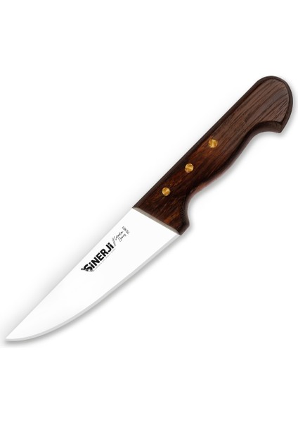 Wooden Venge Saplı Kasap Bıçağı 14,5 cm