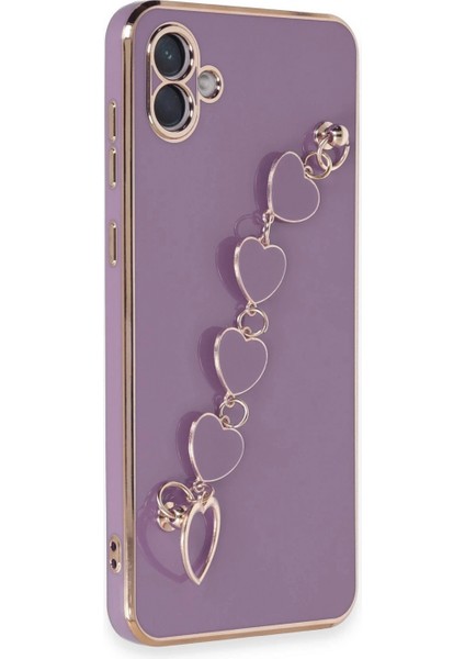 Samsung Galaxy A04E Kılıf Esila Silikon - Mor fiyatları