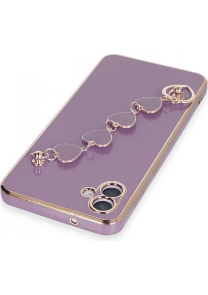 Samsung Galaxy A04E Kılıf Esila Silikon - Mor modelleri
