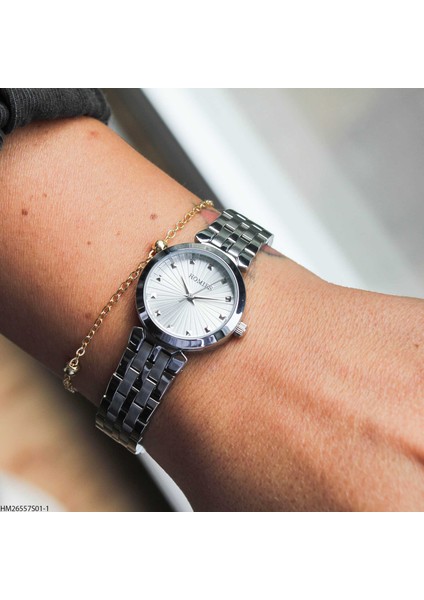 HM26557S01-1 Çelik Kordonlu Kadın Kol Saati modelleri