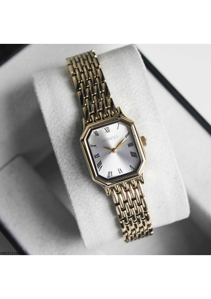 HM25121S01-2 Çelik Kordonlu Kadın Kol Saati modelleri