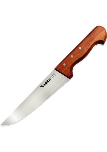 Wooden Gül Saplı Kasap Bıçağı 21,5 cm