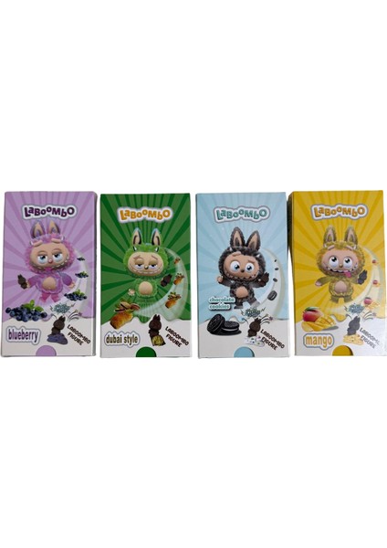 Laboombo Figürlü Patlayan Şekerli Çikolata - Blueberry 75 gr fırsatları