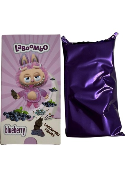 Laboombo Figürlü Patlayan Şekerli Çikolata - Blueberry 75 gr modelleri