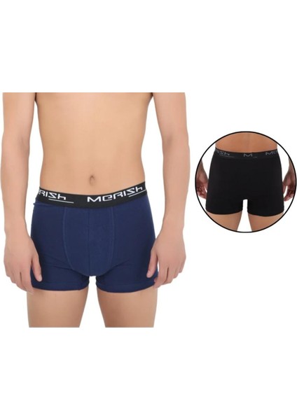 Merish Iç Giyim Erkek Boxer Likralı Karışık 12'li Premium Paket , 4 Renk 12 Li Paket Erkek Boxer modelleri