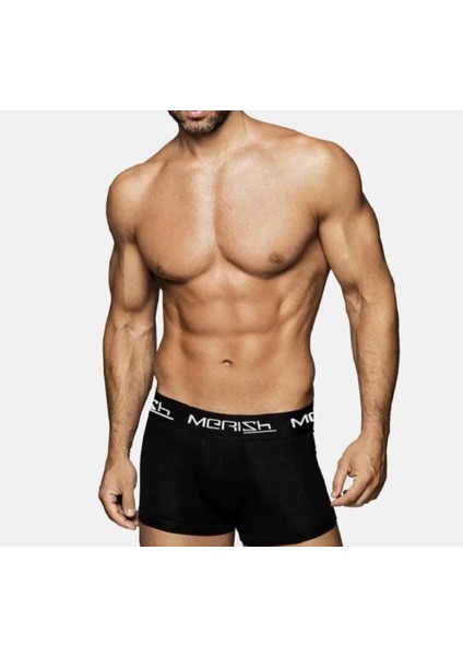 Merish Iç Giyim Erkek Boxer Likralı Karışık 12'li Premium Paket , 4 Renk 12 Li Paket Erkek Boxer fırsatları