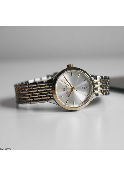 HM25506S01-3 Çelik Kordonlu Kadın Kol Saati