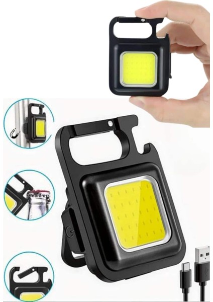 Msa-Shop Mıknatıslı Parlak LED Işık 3 Fonksiyonlu Şarj Edilebilir Ledli Mini Taşınabilir modelleri