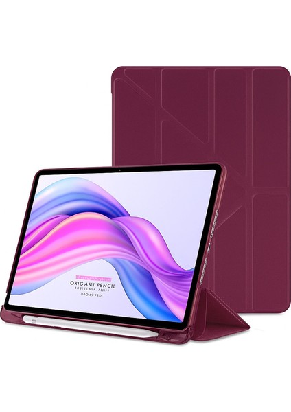 Xiaomi Redmi Pad Se 11 Inç Tablet Uyumlu Kılıf Katlanır Kalemlikli Standlı Uyku Modlu Akıllı Kapak