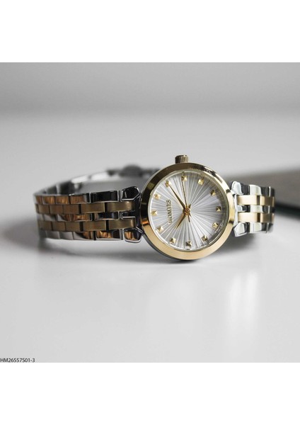 HM26557S01-3 Çelik Kordonlu Kadın Kol Saati