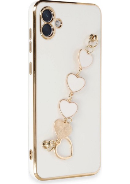 Samsung Galaxy A04E Kılıf Esila Silikon - Beyaz fiyatları