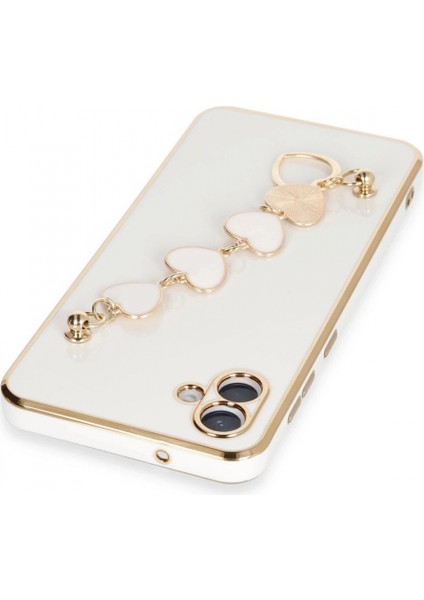 Samsung Galaxy A04E Kılıf Esila Silikon - Beyaz modelleri