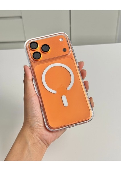 Nexıva iPhone 17 Pro Max Magsafe Uyumlu Şeffaf Darbe Emici Kılıf – Sararma Karşıtı, Yükseltilmiş Kamera Koruması