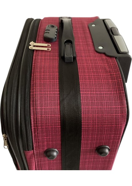 2 Tekerli Önden Kemerli ve Körüklü Orta Boy Valiz 65 cm modelleri